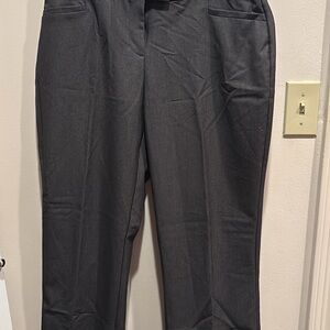 JM Collection Gray Women's Trousers